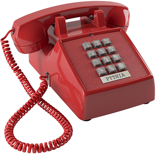 Red Pythia telephone